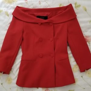 Zara Boat Neck Blazer